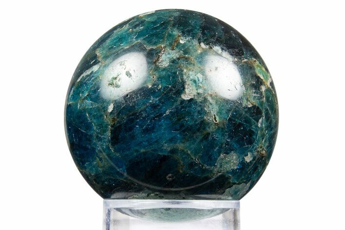 Bright Blue Apatite Sphere - Madagascar #334008